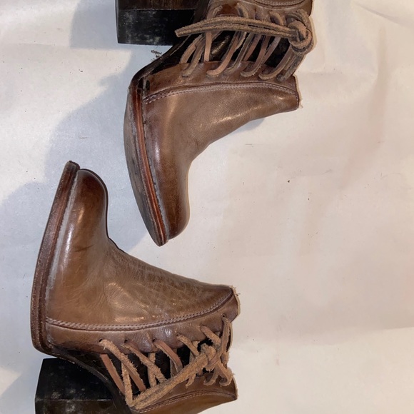 Freebird by Steven booties tan, cognac, rust brown- brand new, never worn!! - Picture 4 of 5